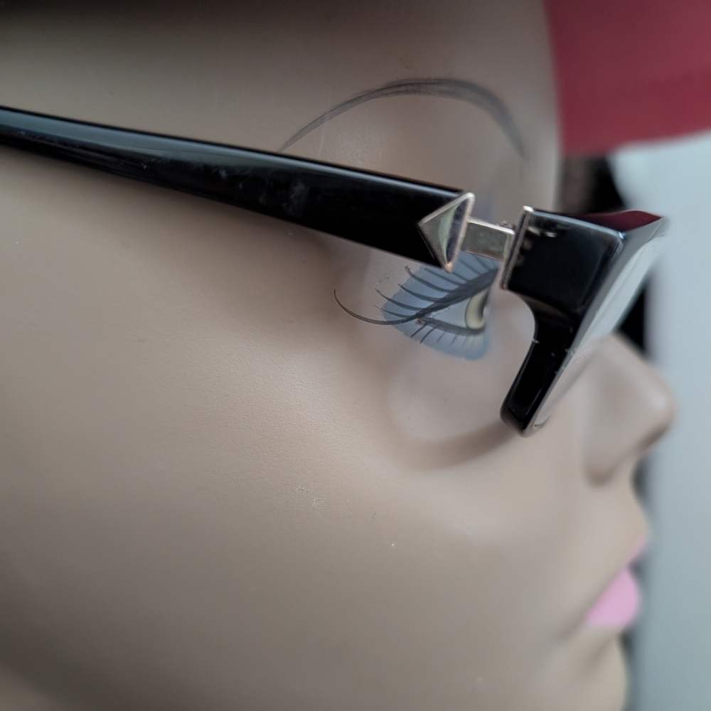 Black PRADA Rectangular Glasses - Picture 3 of 6
